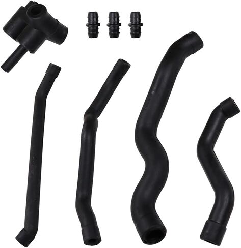 1120180182 Crankcase Ventilation Hose Kit Air Intake Breather Hose Tube Connector for 1998-2011 Mercedes Benz W202 W203 W211 W210 1120180382, 1120180482, 1120180282 in Saudi Arabia