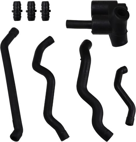 1120180182 Crankcase Ventilation Hose Kit Air Intake Breather Hose Tube Connector for 1998-2011 Mercedes Benz W202 W203 W211 W210 1120180382, 1120180482, 1120180282 in Saudi Arabia