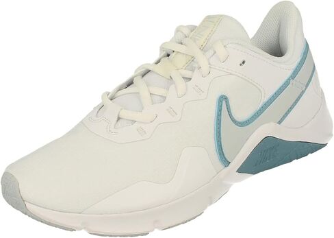 Nike Men's Legend Essential 2 Training Shoes (Pure Platinum/White/Black, 10) in Saudi Arabia
