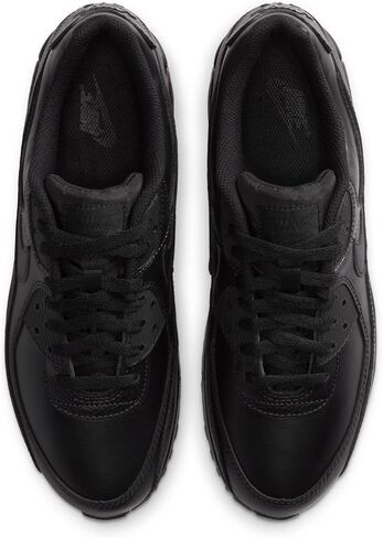 Nike Mens Air Max 90 LTR Running Shoe, Adult, Black/Black/Black, 8 M US in Saudi Arabia