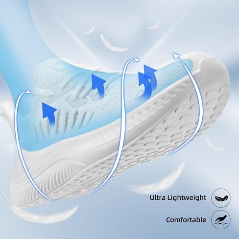Wide Walking Shoes for Men Slip On Mens Running Shoes Tennis Shoes Lightweight Breathable Walking Sneakers Workout Gym Wide Sneakers in Saudi Arabia