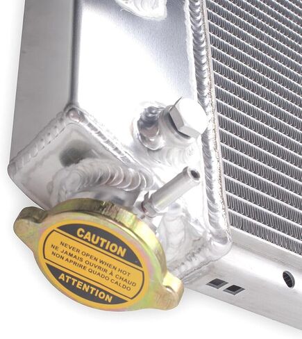OHOB-COOL 3 Rows Full Aluminum Radiator with Shroud Fan For Chevy 1970-1987 72 86 Camaro Monte Carlo Nova El Camino GMC Oldsmobile Pontiac series in Saudi Arabia