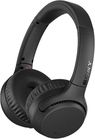 Sony WHXB700 Wireless Extra Bass Bluetooth Headset/Headphones with mic for Phone Call and Alexa Voice Control, Black in Saudi Arabia