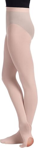 Adult Mesh Seamed Convertible Tights, Ultra Soft, Ballet, Dancewear 85% Nylon / 15% Spandex - TS96 in Kuwait