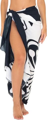 SHU-SHI Sarong Coverups for Women Beach Skirt Butterfly Wrap Swimsuit Long Pareo Cover Up in Saudi Arabia