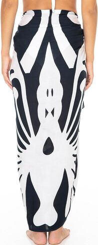 SHU-SHI Sarong Coverups for Women Beach Skirt Butterfly Wrap Swimsuit Long Pareo Cover Up in Saudi Arabia