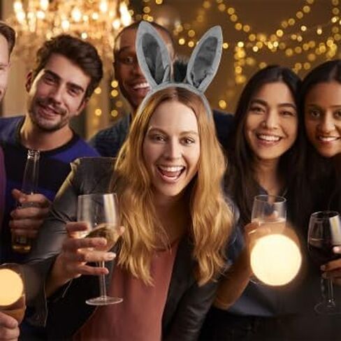 3pcs Donkey Ears Headband: kids 10.61X7.86X0.79in Plush Donkey Ears Headband Soft Animal Headwear for Cosplay Birthday Parties and Themed Events Cute Gray Costume Accessories in Kuwait