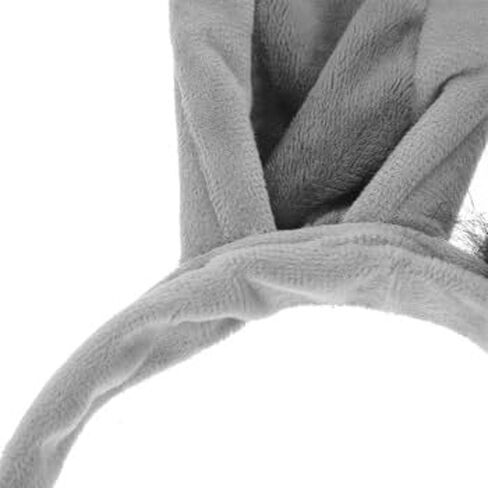 3pcs Donkey Ears Headband: kids 10.61X7.86X0.79in Plush Donkey Ears Headband Soft Animal Headwear for Cosplay Birthday Parties and Themed Events Cute Gray Costume Accessories in Kuwait