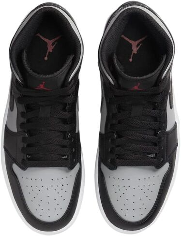 Jordan Mens Air Jordan 1 Mid 554724 075 Chile Red - Size 13 in Saudi Arabia