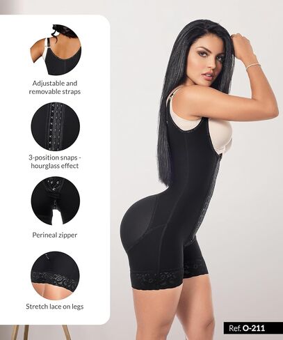 Forma Tu Cuerpo, Body Shaper for Women, Colombian Faja, Post Surgery & Liposuction, Stage 2 Faja Tummy, Hourglass Shapewear in Kuwait