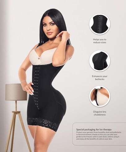 Forma Tu Cuerpo, Body Shaper for Women, Colombian Faja, Post Surgery & Liposuction, Stage 2 Faja Tummy, Hourglass Shapewear in Kuwait