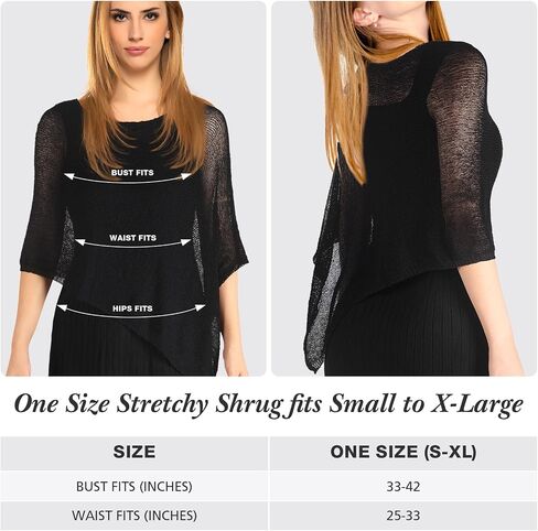 1 Pcs Women Sheer Poncho Shrug Summer Sheer Blouse Top Lightweight Poncho Sheer Bolero for Formal Evening Dress in Saudi Arabia