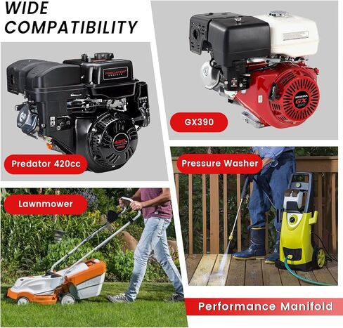 الأداء PWK34 كربات المكربن ​​كمية متعددة مجموعة من المفترس 420CC 301CC GX390 GX340 GX270 محرك 11HP 13HP دراجة صغيرة GO KART CART in Kuwait