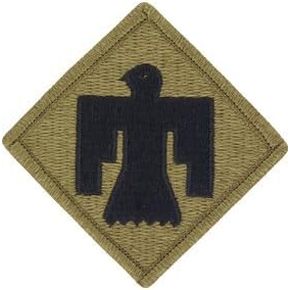 Army Patch: 45th Infantry Brigade - embroidered on OCP