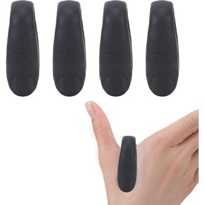 Zjchao 4pcs مقطع إبهام Acupoint ، كبيك كليب يدوي تقليل الإجهاد القابل للارتداء مقطع الإغاثة من الصداع النصفي (أسود)