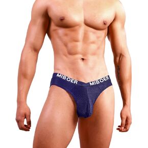Men's Sexy Tagless Briefs Contour Pouch Underwear Breathable Comfort Underpants