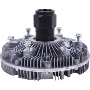 Aluminum Engine Cooling Fan Clutch 7C4ZA616BA 7C4Z8A616BA 3584438C3 Compatible with International DT466E Diesel Engine with EGR