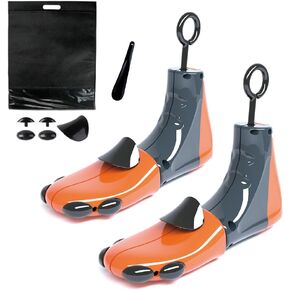 Shoe Stretcher Shoe Trees for Men Women, Adjustable Length Width Shoe Expander Shoe Stretcher Wide Feet (2PCS)