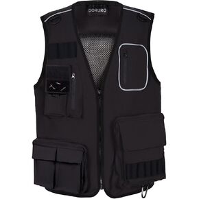 Kids Outdoor Vest Sleeveless Jackets Mesh Fishing Hiking Vest Multi-pocket Outwear Boys