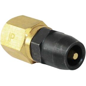 Interstate Pneumatics T06 1/4" FPT Straight-in Tapered Chuck with Shut-Off Valve