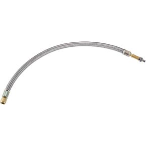 360mm 14.17'' Tire Valve Stem Extension Inflator Extender Hose Universal Fit for Car Motorcycle Bicycle Durable Material
