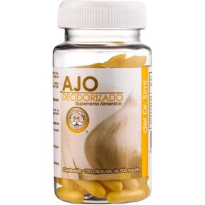 Ajo/Garlic Deodorizado del 100 Cápsulas