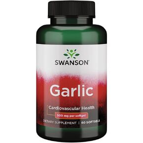 Swanson Garlic 500 Milligrams 60 Sgels
