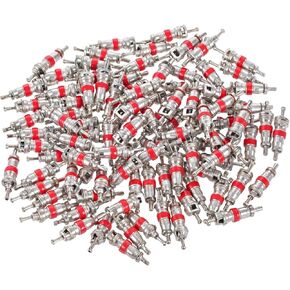 100PCS Premium Tyre Tire Valve Cores, Valve Stem Core Replacement Kit, Valves Stem Core Part Replacement, Tire Valves Stems for Most Models of Cars, Trucks, Motorcycles and Bicycles