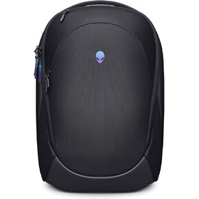Alienware 16 Backpack - AW5625P - 21L Capacity, 3D Breathable mesh, Magnetic pocket organizers, RFID safe pocket, Weather resistant, 3D Iridescent reflective Alienware logo - Alienware Black