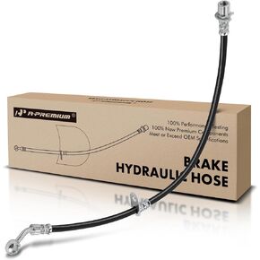 A-Premium Rear Passenger Brake Hydraulic Hose Compatible with Select Chevy, GMC, Suzuki and Pontiac Models - Equinox 2007-2012, Terrain 2010-2011, Torrent/XL-7 2007-2009 - Replace# 23240857