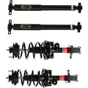 Monroe Front Rear Shocks Struts For Honda Pilot 2009 2010 2011 2012 2013 2014 2015 - BuyAutoParts 77-69456G4 New