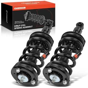 الزوج الأمامي A-premium (2) مجموعة كاملة من الدعامة ورفع الملفات المتوافقة مع Infiniti QX56 2011-2013 ، QX80 2014-2022 ، سائق ومسافر ، استبدل# 28920756