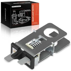 A-Premium Brake Light Switch Lamp Compatible with Ford Mustang, Country Squire, Custom, E-100 Econoline, Elite, Fairlane, Falcon, LTD, Pinto & Lincoln Continental, Mark VI & Mercury Marquis, 2 Pins
