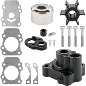 JDMON Water Pump Impeller Repair Kit Replacement for Yamaha Outboard 9.9HP 15HP 2&4 Stroke F9.9 T9.9 1985-2005 Mariner 9.9C 15C Replacement for Mercury 46-84277T Sierra 18-3148 682-W0078-00-00