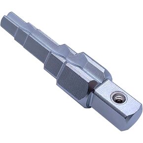 1/2 Inch Drive Universal Pagoda Head Valves Joints 5 Step Stepped Radiator Spud Wrench Valves Lugs Repair Tank Connection Removal Tool