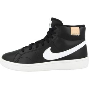 حذاء Nike Court Royale 2 متوسط ​​الحجم للنساء أسود/أبيض - 5.5 - حذاء رياضي منخفض القمة in Saudi Arabia