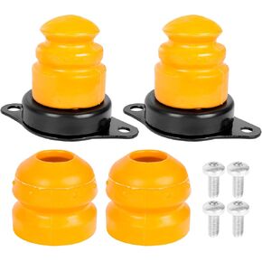 M-5570-A Front and Rear Bump Stops Fits for Ford MUSTANG 2005-2012 Jounce Bumper Kit 4Pcs with 4*Screws
