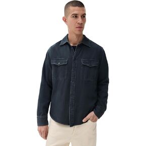 rag & bone Men's Denim Engineered Jack Shirt