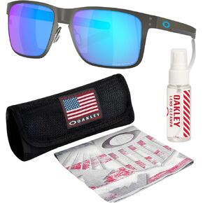Oakley Holbrook Metal OO4123 نظارة شمسية مع حزمة مجموعة النظارات الرسمية