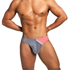 Men's Underwear Briefs Ice Silk Men Briefs with Ball Pouch