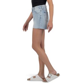KUT from the Kloth Women's Jane High-Rise Long Shorts with Raw Hem