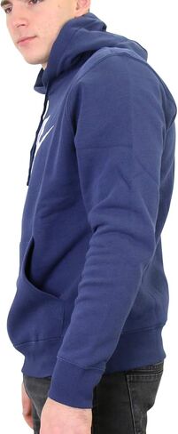 Nike GX NSW Mens Club Pullover Hoodie BV2973-410 Size S Midnight Navy/White in Saudi Arabia