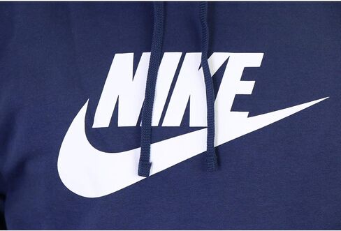 Nike GX NSW Mens Club Pullover Hoodie BV2973-410 Size S Midnight Navy/White in Saudi Arabia
