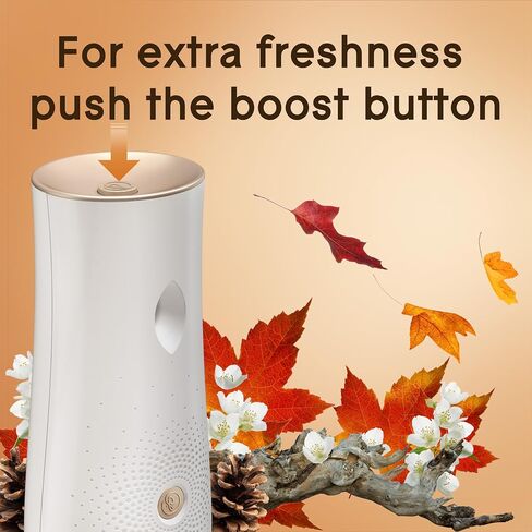 Glade Automatic Spray Refill and Holder Kit, Air Freshener for Home and Bathroom, Cashmere Woods, 6.2 Oz, 2 Count in Saudi Arabia