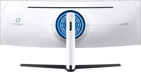 شاشة ألعاب سامسونج 49 بوصة، شاشة منحنية فائقة الاتساع، 240 هرتز 1 مللي ثانية، Quantum Mini LED، G-Sync، ارتفاع الشاشة القابل للتعديل، HDR 2000، Odyssey Neo G9، G95NA (LS49AG952NNXZA) (متجدد) in Saudi Arabia