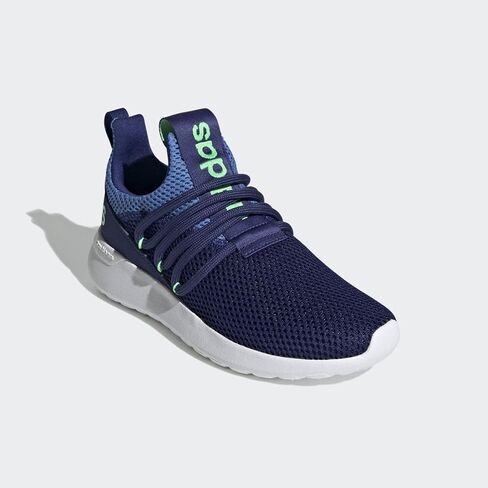 adidas Lite Racer Adapt Running Shoe, Black/Camo/White, 12 US Unisex Little Kid in Saudi Arabia