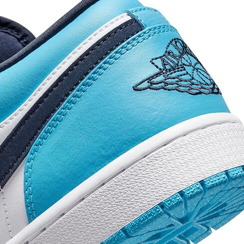 Jordan Mens Air Jordan 1 Low 553558 144 UNC - Size 10 in Saudi Arabia