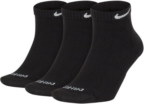 Nike 3-Pack Everyday Plus Cushion Low-Cut Training (010, M) in Saudi Arabia