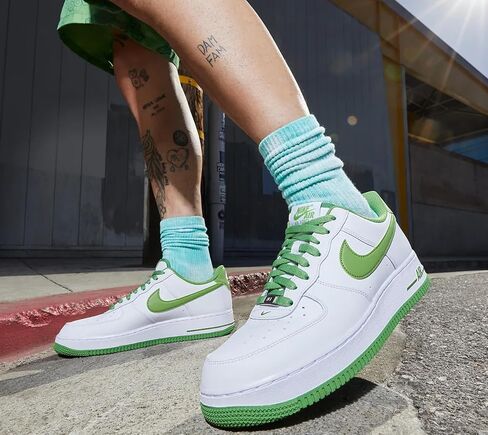 Nike Mens Air Force 1 '07 DH7561 105 Chlorophyll - Size 14 in Saudi Arabia