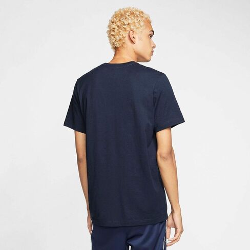 Nike Men's Sportswear Just Do It. T-Shirt, Shirts for Men with Classic Fit, Obsidian/White, 2XL in Saudi Arabia
